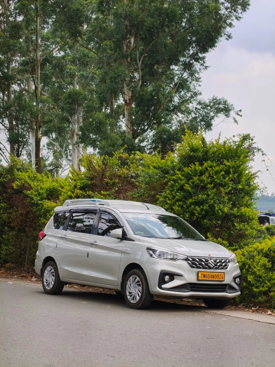 Maruti Ertiga taxi service in Kanyakumari — Exterior Front