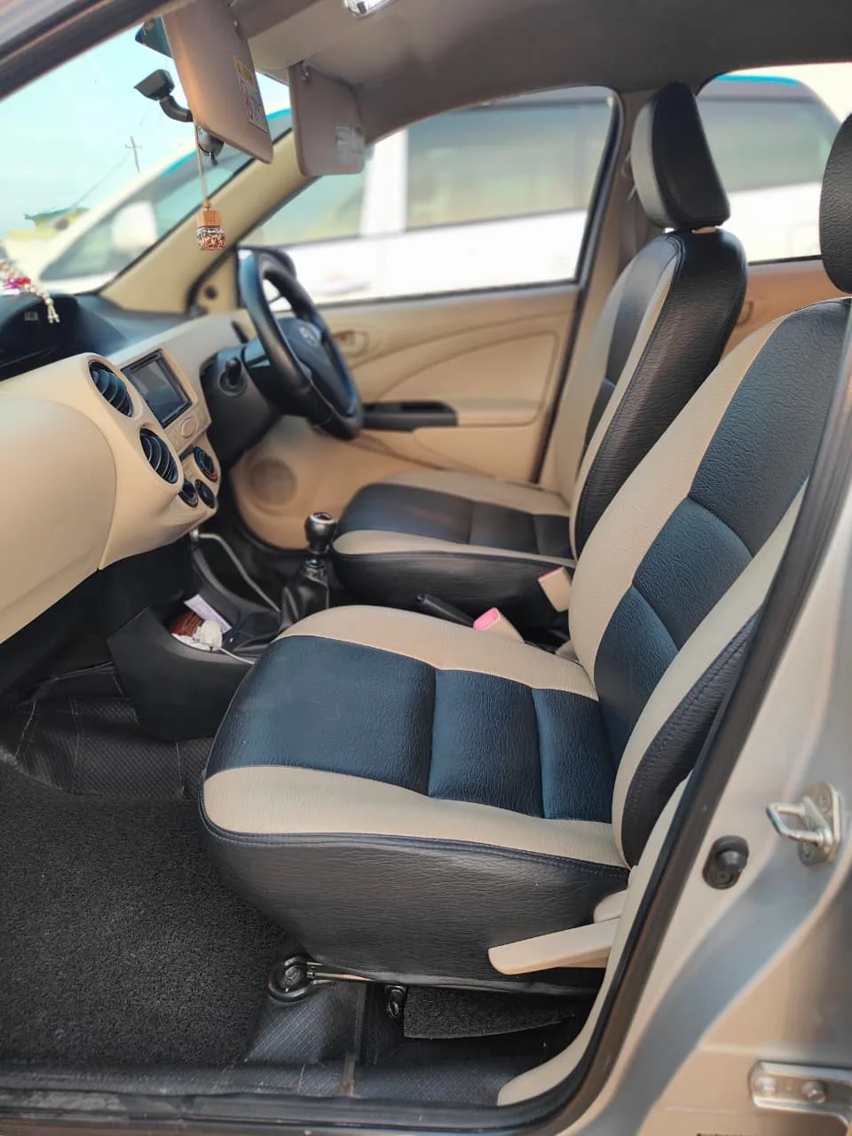 Toyota Etios taxi service in Kanyakumari — Toyota Etios Interior 2