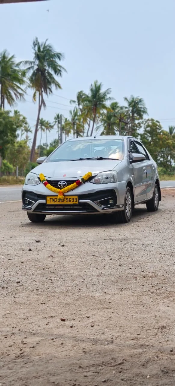 Toyota Etios taxi service in Kanyakumari — Toyota Etios View 2